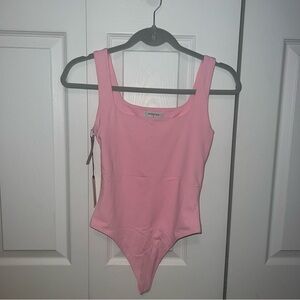 Aritzia Babaton Pink Bodysuit
